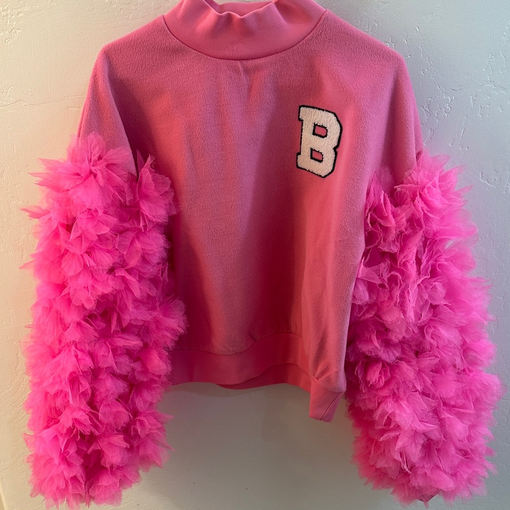 AKIRA Vibrant Pink Knit Top
